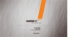 Desktop Screenshot of metalartlaser.com.br